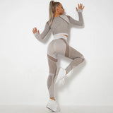 Seamless Yoga Suit for Fitness Women